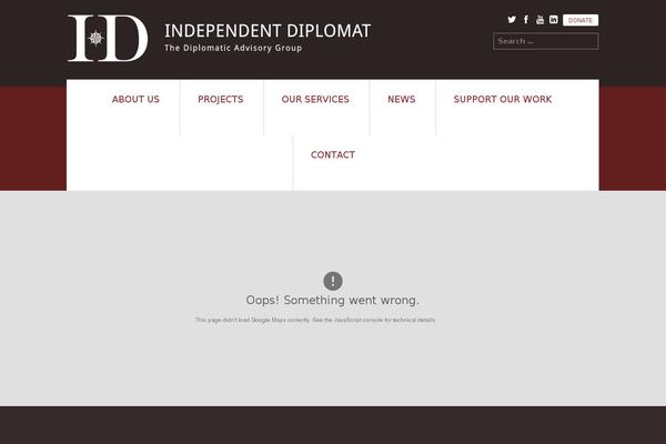 independentdiplomat.org site used Id