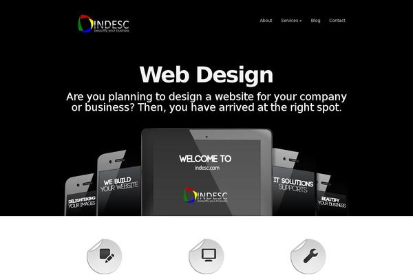 Nimble theme site design template sample
