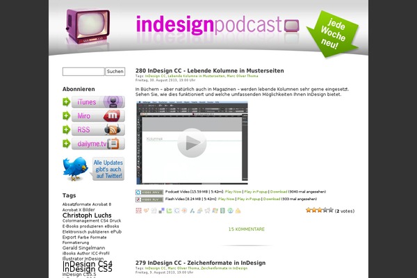 indesign-podcast.de site used Benevolence_de