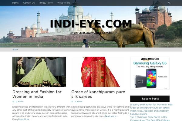 indi-eye.com site used Catch Adaptive