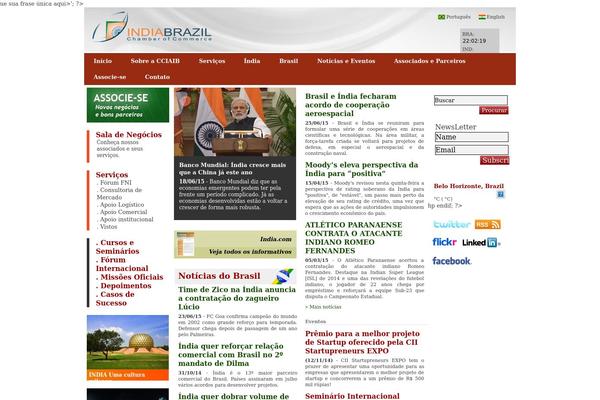 indiabrazilchamber.org site used Camara