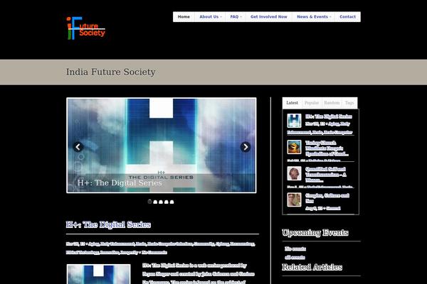indiafuturesociety.org site used Themnificpro