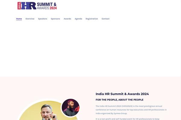 indiahrsummit.com site used Ovent-child