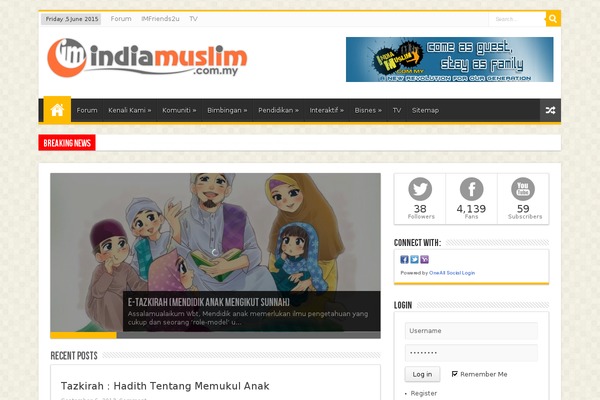 indiamuslim.com.my site used Importal