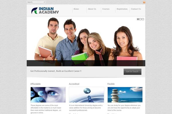 indianacademy.co.in site used Romix