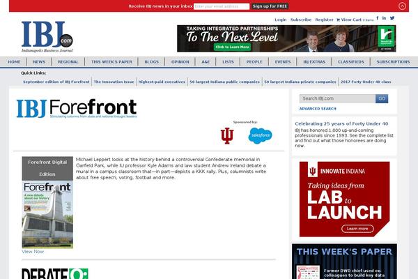 indianaforefront.com site used Forefront