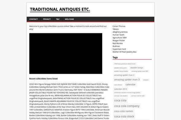 MH Magazine lite theme site design template sample