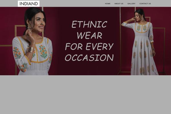 Bridge theme site design template sample