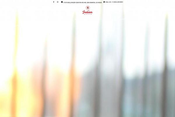 Cinnamon-restaurant theme site design template sample