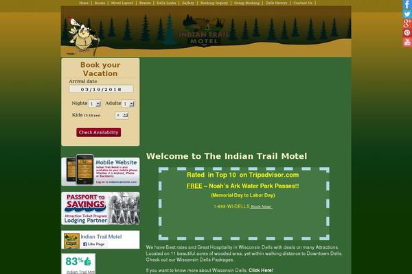 indiantrailmotel.com site used Itm