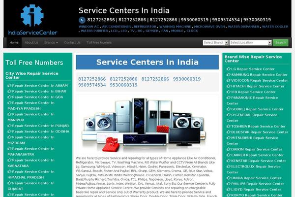 indiaservicecenter.com site used Isc