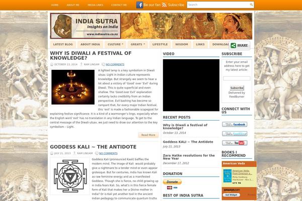 indiasutra.co.nz site used Newsslide