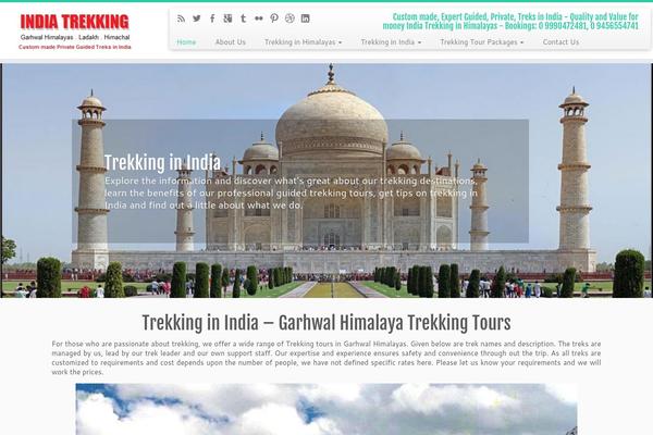 Customizr theme site design template sample
