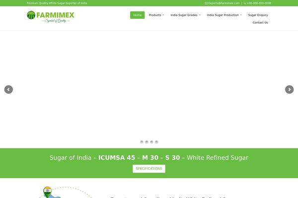 indiawhitesugar.com site used Sugarorganic