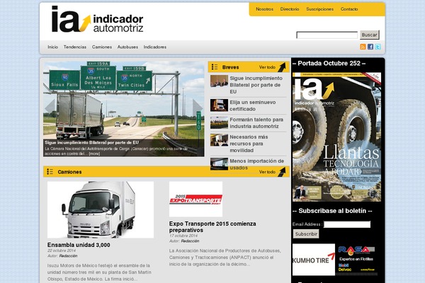 indicadorautomotriz.com.mx site used Indicador