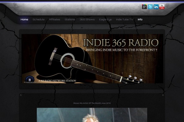 indie365radio.com site used Yoo_catalyst