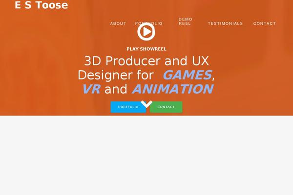 Fukasawa theme site design template sample