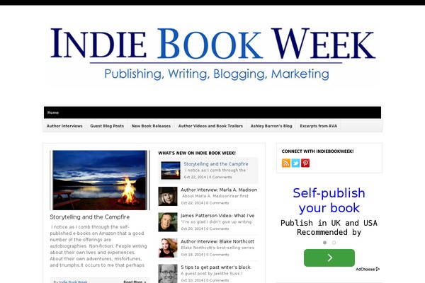 indiebookweek.com site used WP-Bold v.1.09