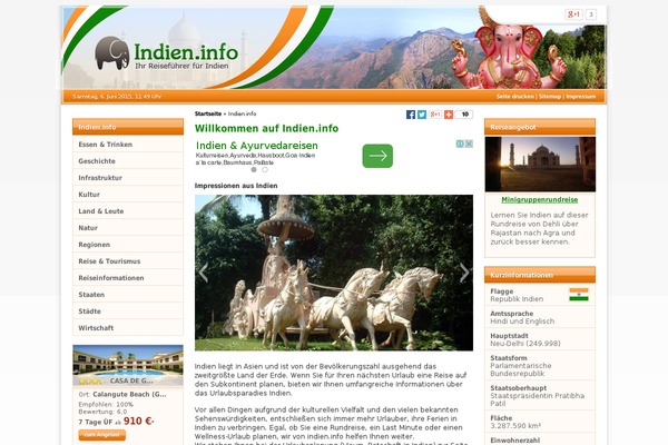 indien.info site used Dot-info_indien