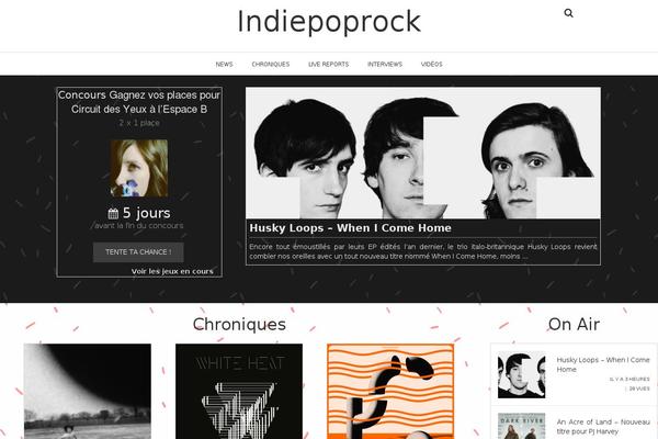 indiepoprock.fr site used Ipr3