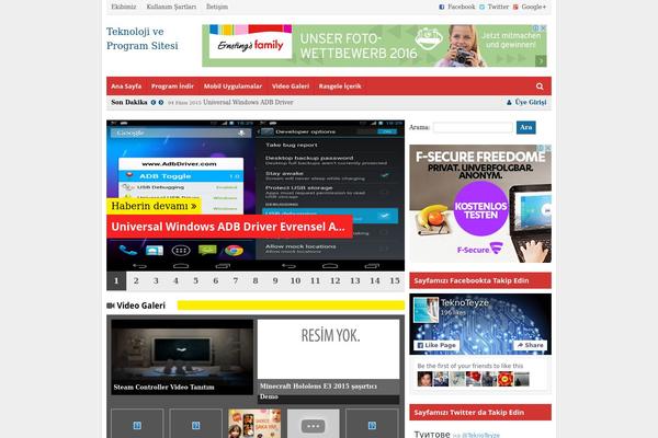 Wptr_portal_v1 theme site design template sample