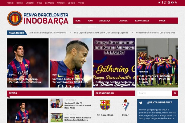 indobarca.org site used BMag