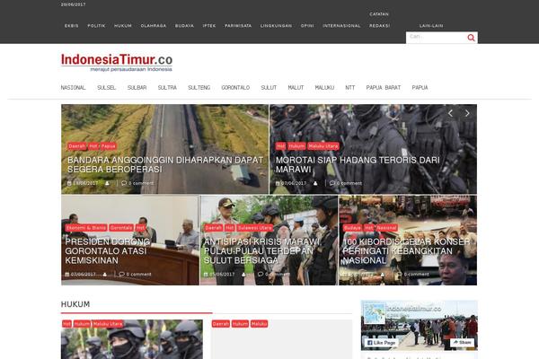 SuperNews theme site design template sample