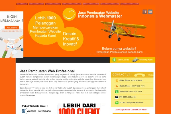 indonesiawebmaster.com site used Neuro