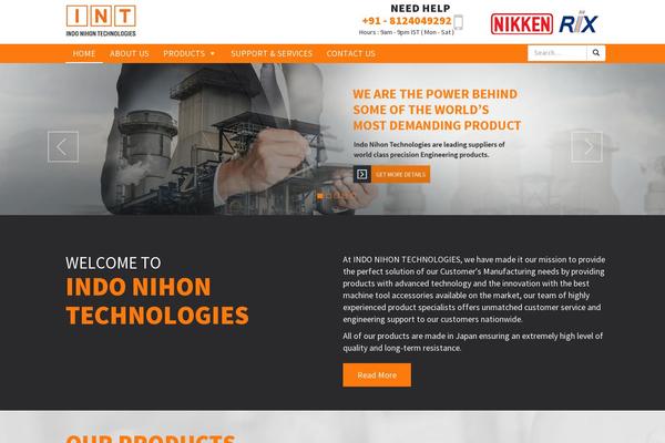 indonihon.co.in site used Int-tech