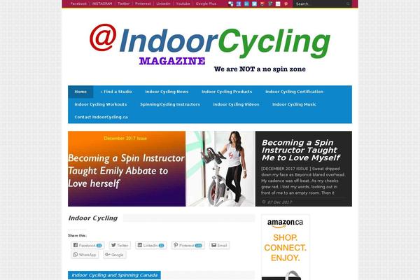indoorcycling.ca site used Megazine-v1-11
