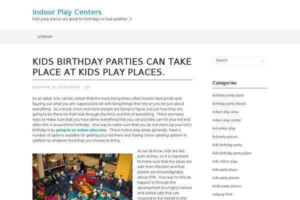 indoorplaycenters.com site used Vortex