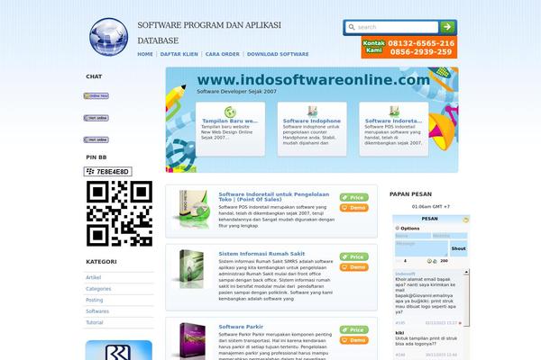 indosoftwareonline.com site used Indosoftwareonline