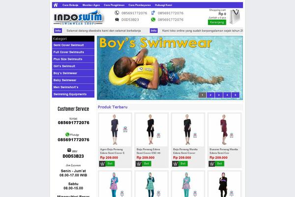 Minimarket theme site design template sample