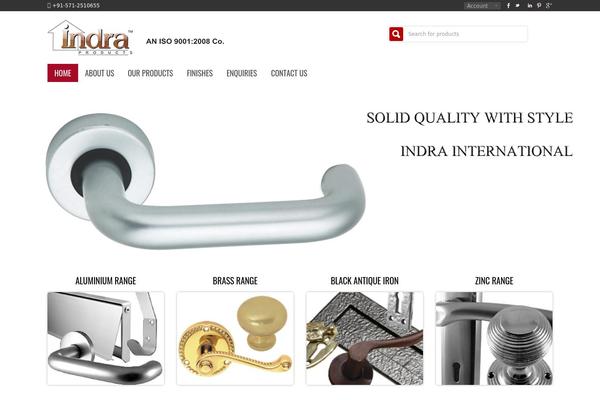 indrainternational.com site used Indra