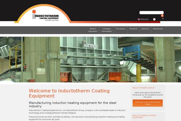 inductotherm.be site used Inductotherm