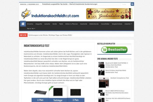 induktionskochfeldtest.com site used Sahifa-neu