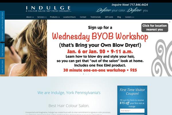 indulge WordPress theme, websites list used indulge theme indulge theme websites examples