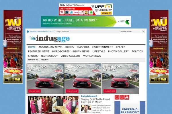 indusage.com.au site used Advanced-newspaper-v45