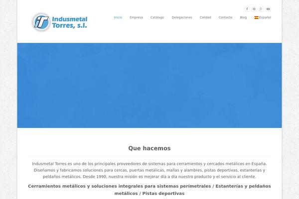 indusmetaltorres.es site used Torres