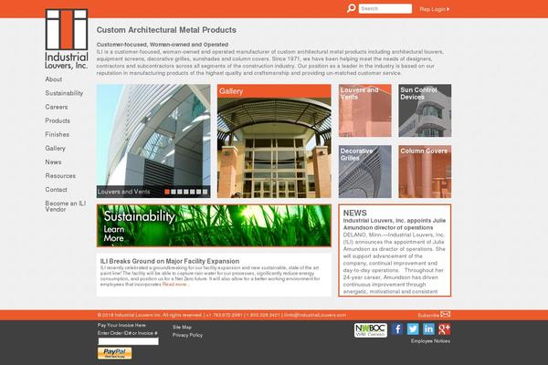 industriallouvers.com site used Industriallouvers