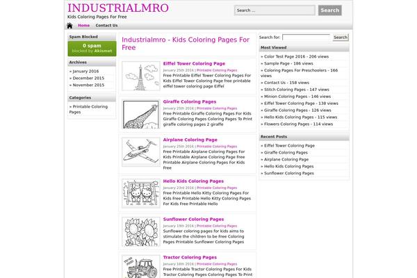 industrialmro.com site used Do’a Ibu