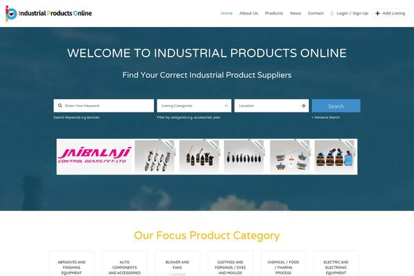 industrialproductsonline.com site used Directorybox