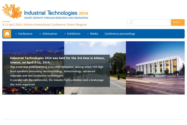 industrialtechnologies2014.eu site used Industrialtech