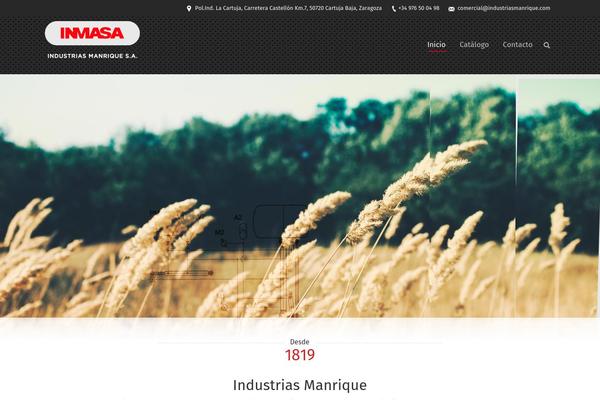 The7 theme site design template sample