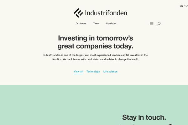 industrifonden.se site used Infond