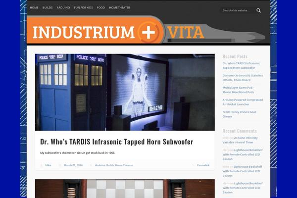 Pinboard theme site design template sample