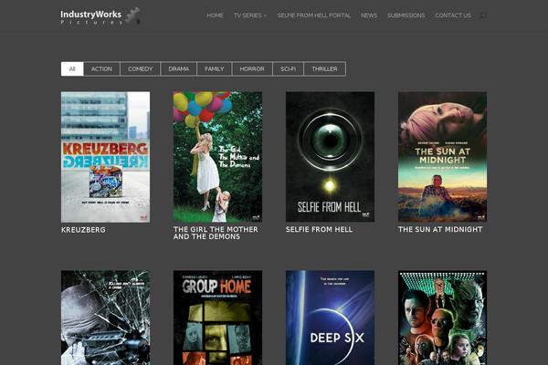 Divi theme site design template sample