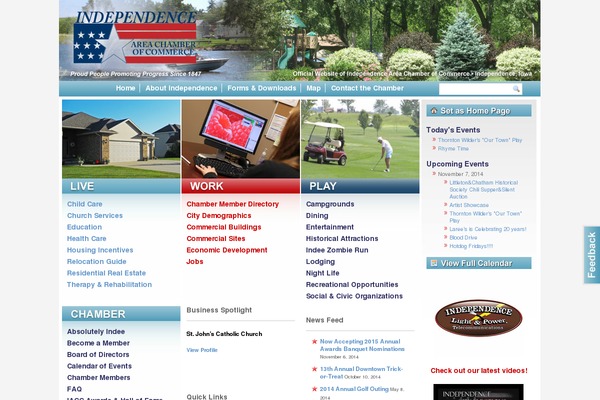 indycommerce.com site used Indycomm