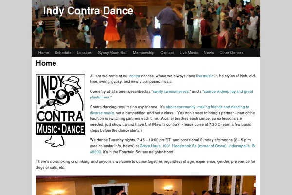 indycontra.org site used Landing-pagency