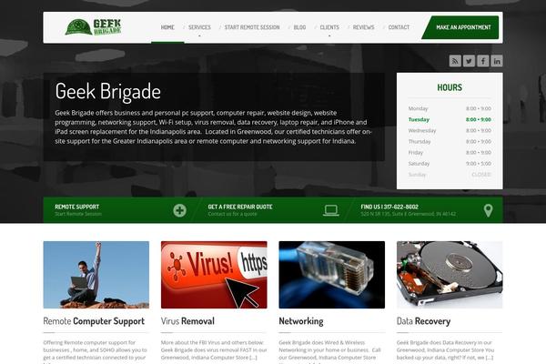 CarPress theme site design template sample